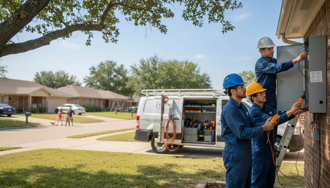 Certified electrician providing emergency electrical services in Orlando, OK